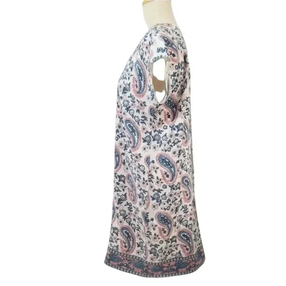 {Madewell} Silk Tunic Dress In Flora Paisley - Picture 5 of 13